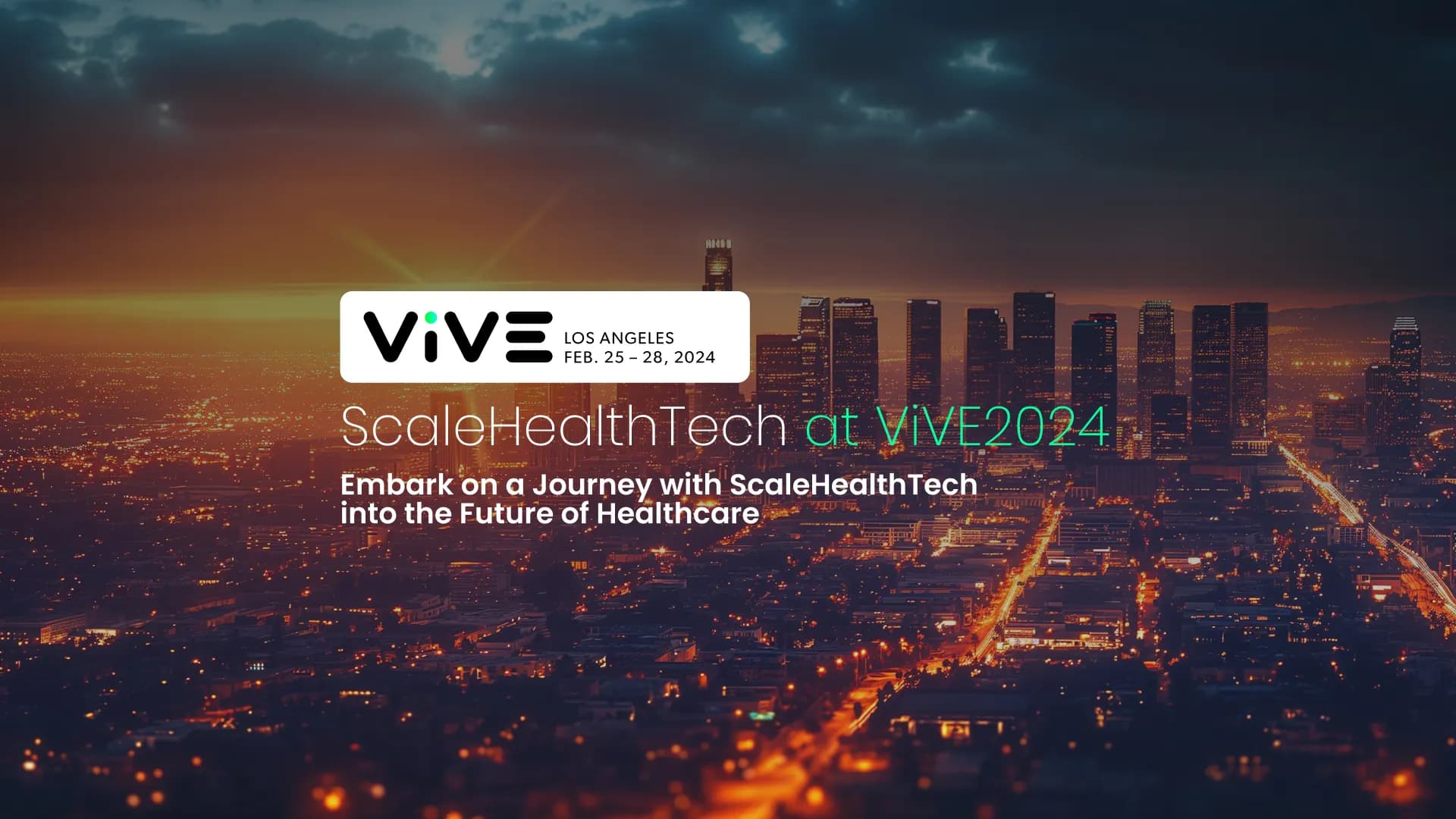 We're thrilled to share that ScaleHealthTech is gearing up for ViVE24