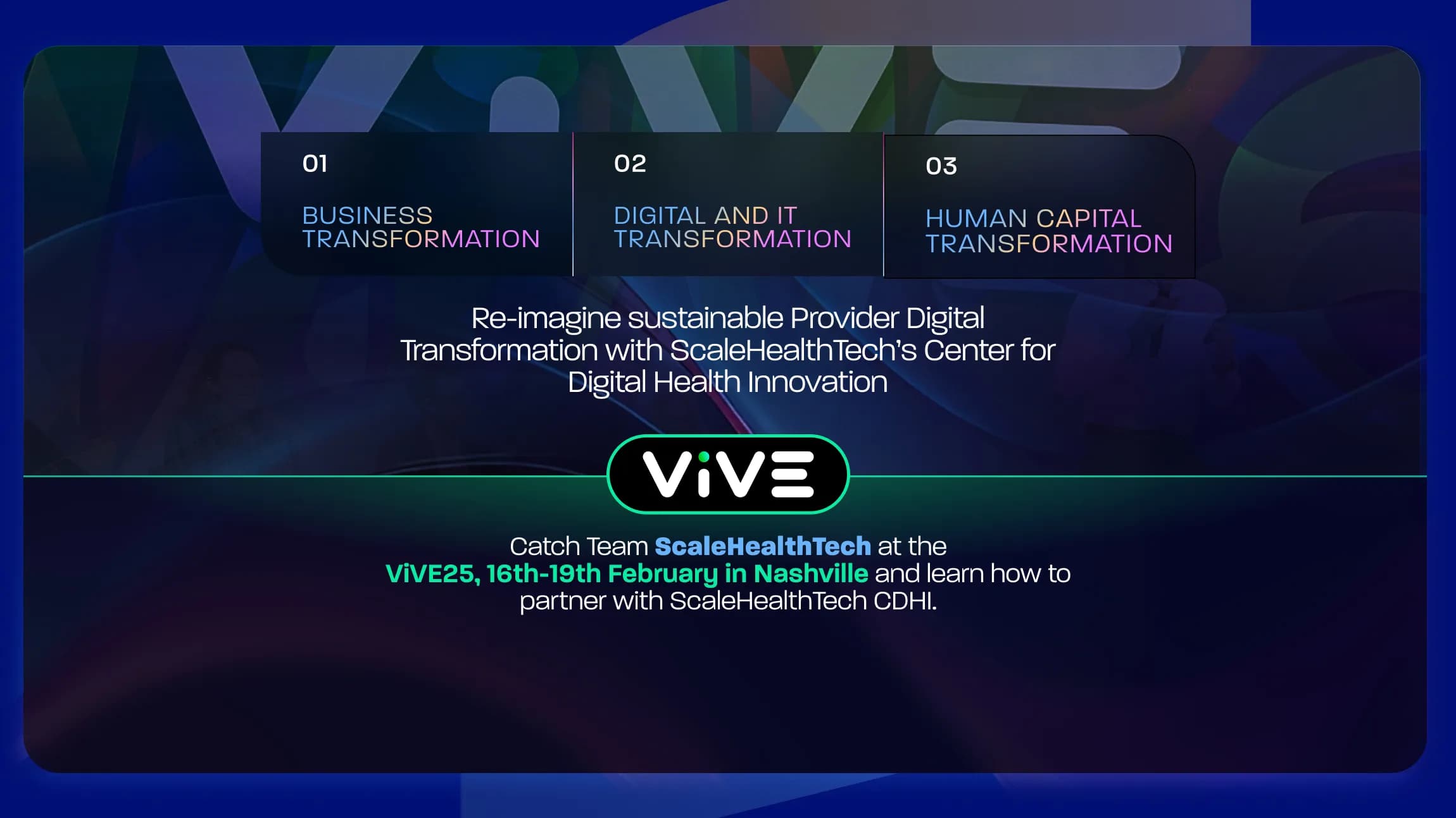 ScaleHealthTech heading to ViVE25.!