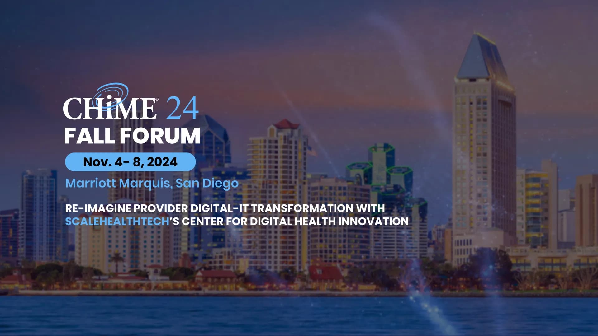 ScaleHealthTech at the CHIME24 Fall Forum